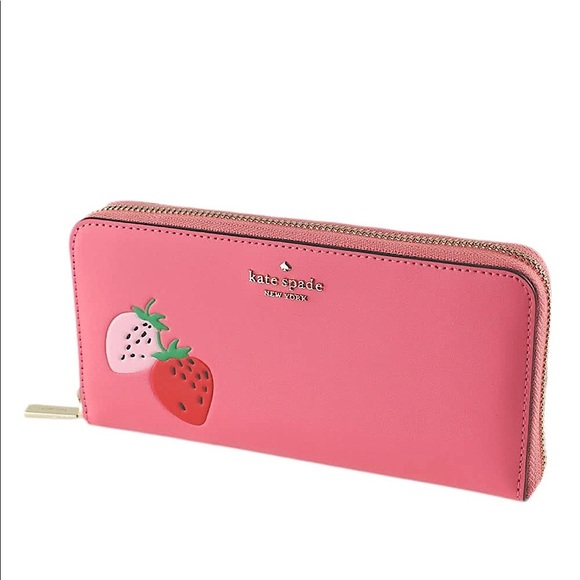 kate spade Handbags - Kate Spade strawberry wallet!